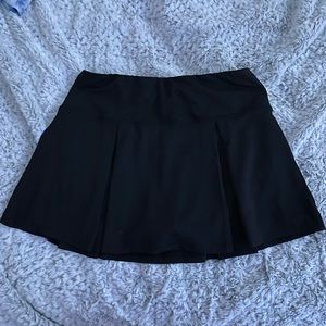 Black Mini Skort
